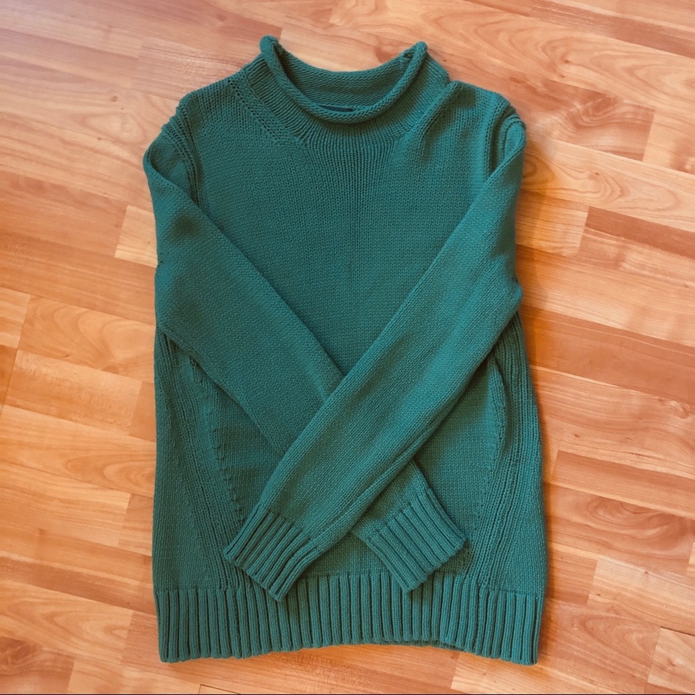 J. Crew green sweater